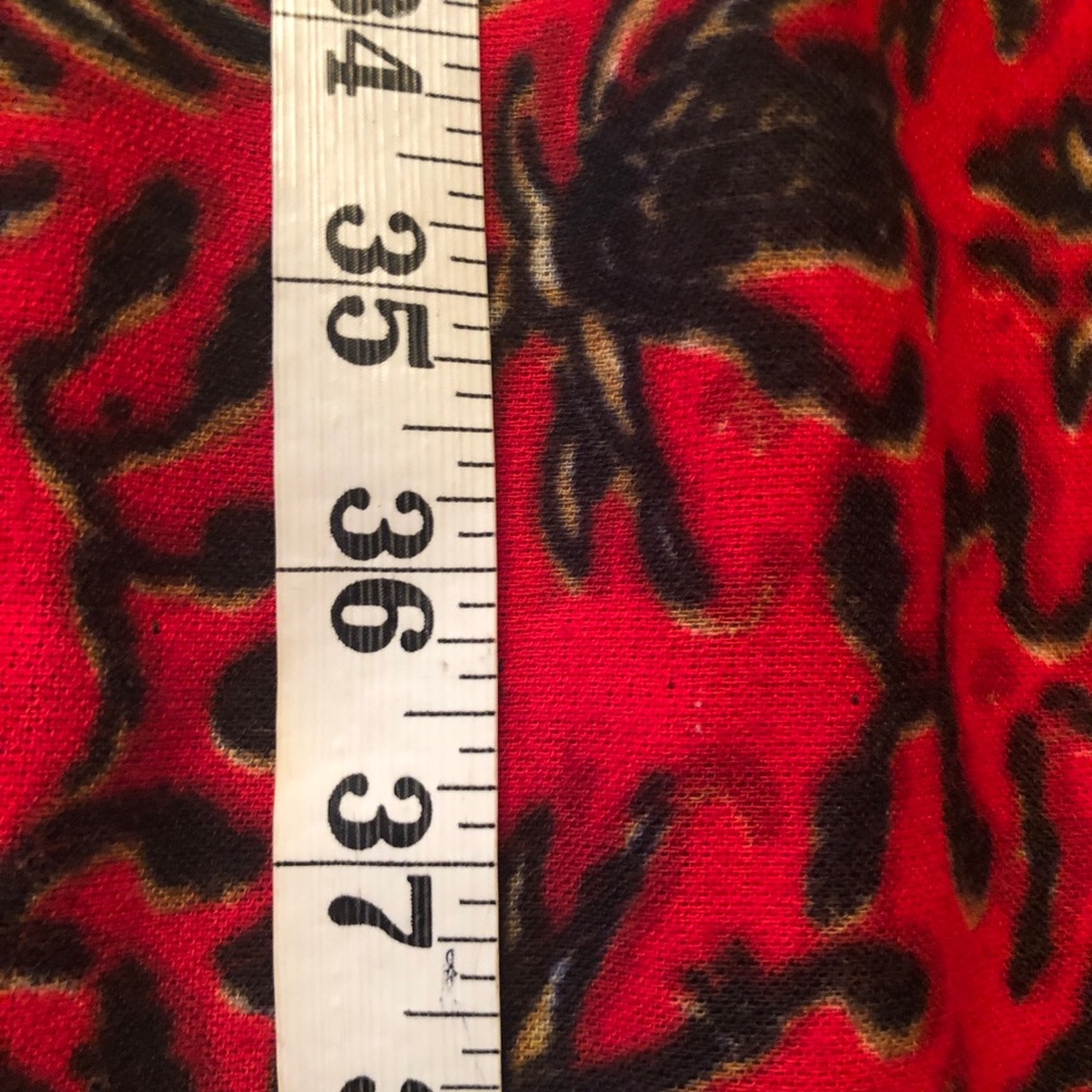 Vintage Polyester Dress With Boho Skirt - Picture 10 of 14